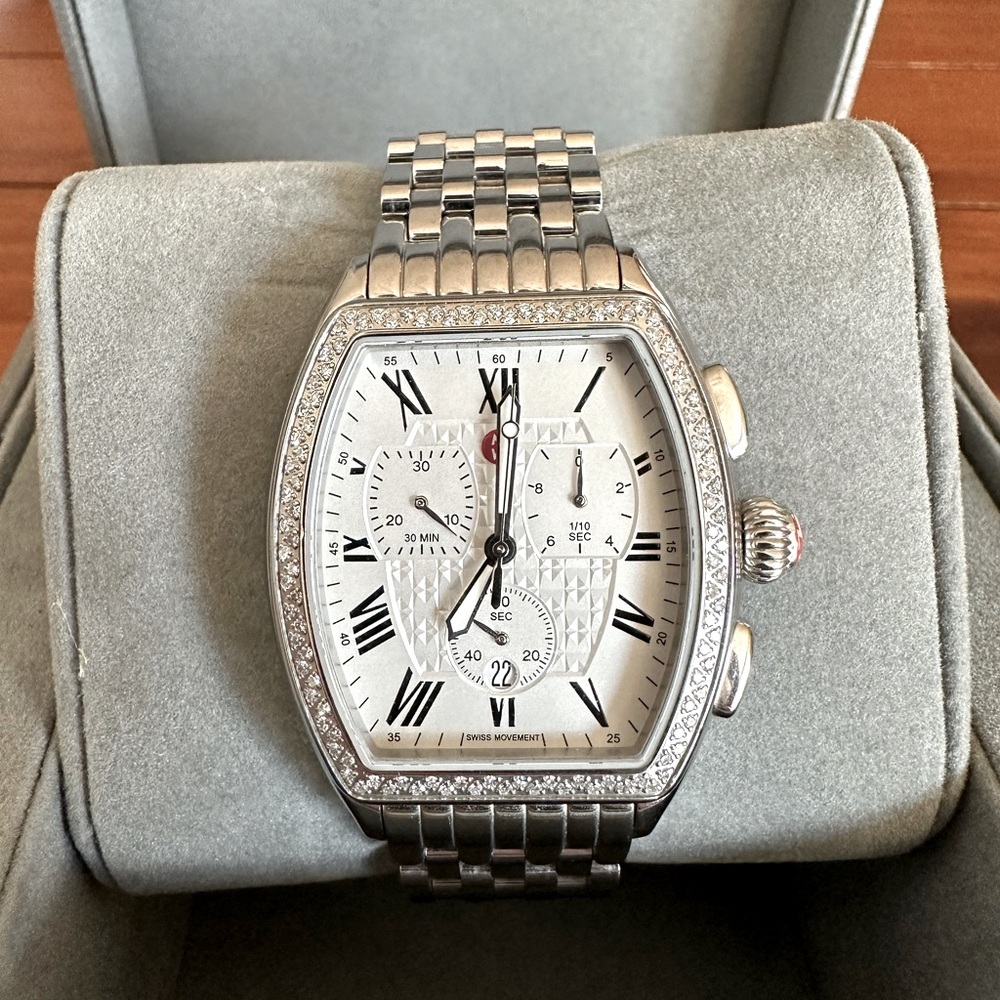 Gently used michele watch